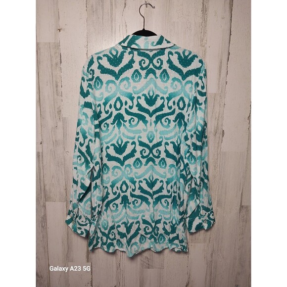 Soft Surroundings Catrina Textured Big Shirt Size XL - Picture 5 of 6